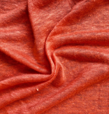 Fabric Mart Orange Linen Knit