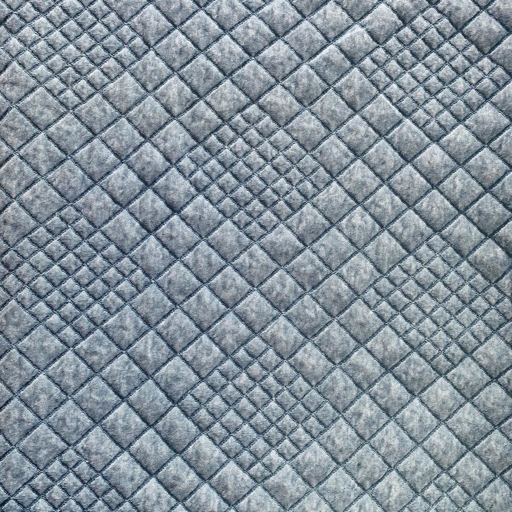 Elliot Berman Light Blue Quilted Knit