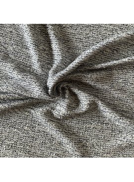 S. Rimmon & Co. Boucle Sweater Knit White/Black