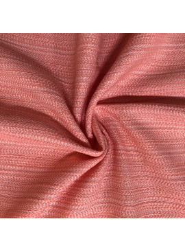 S. Rimmon & Co. Linen / Poly Textured Woven Salmon