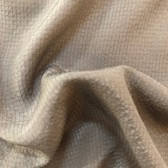 S. Rimmon & Co. Grided Silk Taupe