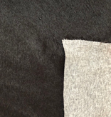 S. Rimmon & Co. Faux Mohair Cotton Backed Black Knit
