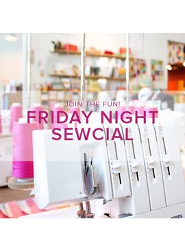 Modern Domestic Friday Night Sewcial: Friday, January 20, 5-8 pm