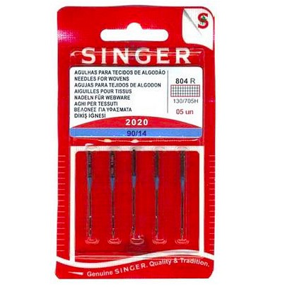 Singer Singer 2020 Needles 5-pk sz14