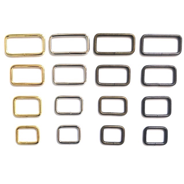 CraftMeStudio Metal Rectangle Rings