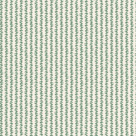 Rifle Paper Co Strawberry Fields by Rifle Paper Co. Laurel Stripe Cream
