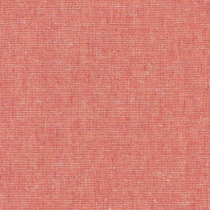 Robert Kaufman Essex Yarn Dyed Metallic Dusty Rose