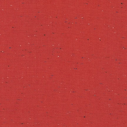 Robert Kaufman Essex Speckle Yarn Dyed Red