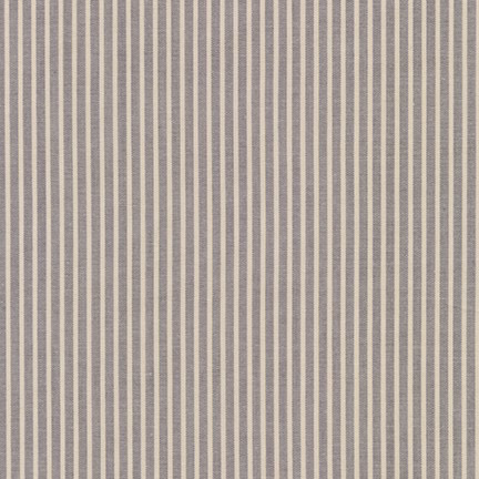 Robert Kaufman Crawford Stripes Grey