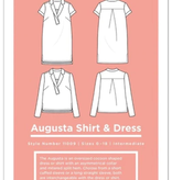 Grainline Patterns Augusta Shirt and Tunic Pattern by Grainline Studio - Sizes 0-18