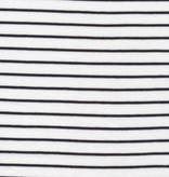 Cloud 9 Cloud 9 Organic Cotton White / Black Knit Stripes