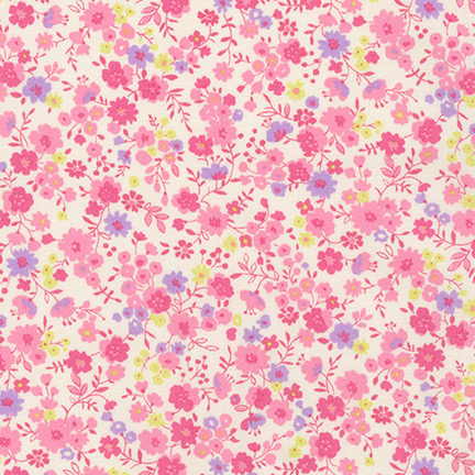 Robert Kaufman Sevenberry Petite Garden Pink