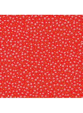 Robert Kaufman Sevenberry Petite Garden Red