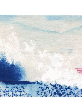 Kokka Nani Iro Saison Linen Canvas Blue