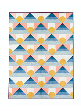 Lo & Behold Stitchery Mountain Horizon Quilting Pattern by Lo & Behold Stitchery
