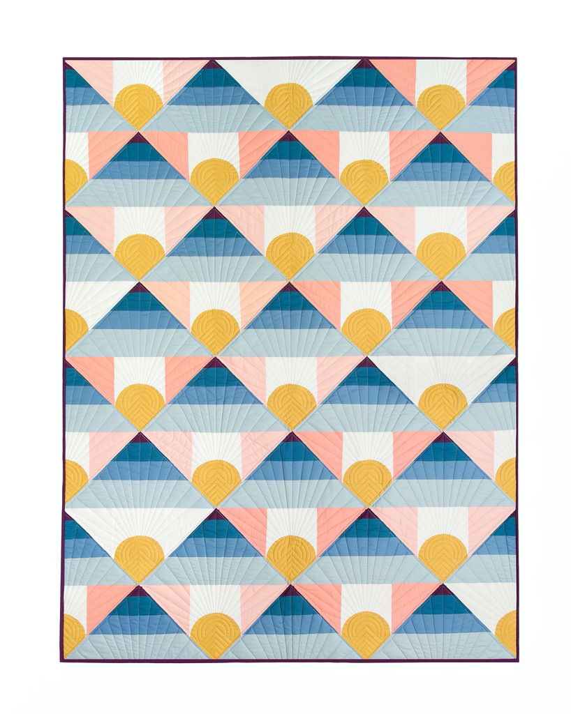 Lo & Behold Stitchery Mountain Horizon Quilting Pattern by Lo & Behold Stitchery