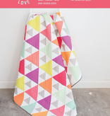 Quilty Love Triangle Peaks Quilt Pattern by Quilty Love
