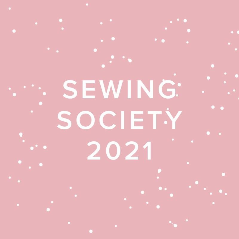 Modern Domestic CLASS FULL 2021 Modern Domestic Sewing Society Virtual Annual Membership, FIRST SATURDAYS, monthly at 10:30am PST