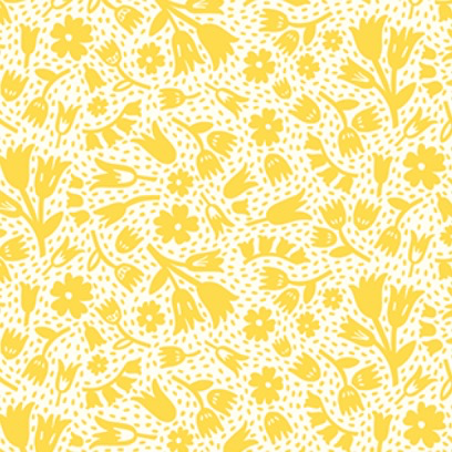 Squeeze by Dana Willard Flowers Yellow
