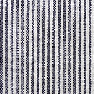 Pickering International Hemp / Organic Cotton Indigo Stripe 8.5oz—56” wide