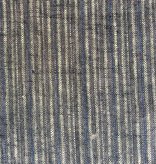 Pickering International Hemp / Organic Cotton Yarn Dyed Blue Ticking 5.4oz —56” wide