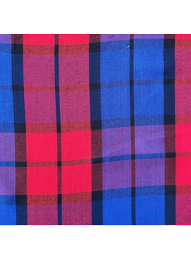 Textile Creations Rayon Cambridge Plaid Red/Blue