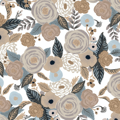 Cotton + Steel Garden Party by Rifle Paper Co. Juliet Rose Linen Multi Canvas