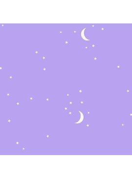 Andover Moon and Stars Purple by Andover Fabrics