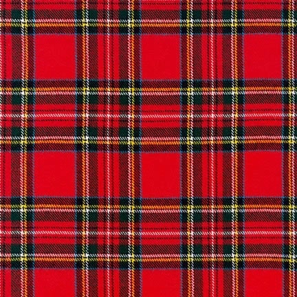 Robert Kaufman Highlander Flannel Crimson
