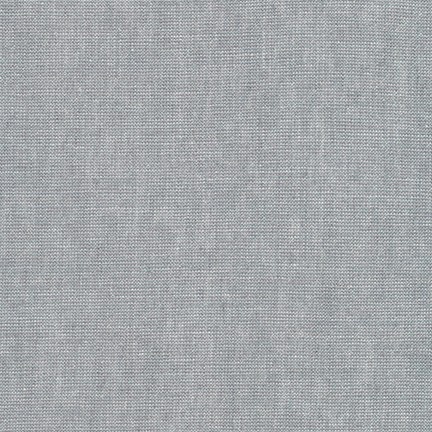 Robert Kaufman Essex Yarn Dyed Metallic Platinum