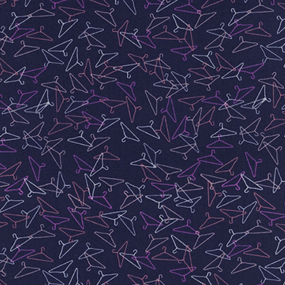 Cotton + Steel Lawnquilt by Cotton + Steel Hangers Navy