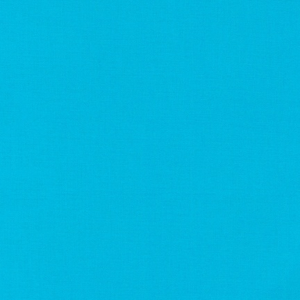 Robert Kaufman Kona Cotton Cyan