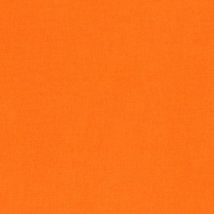 Robert Kaufman Kona Cotton Orange