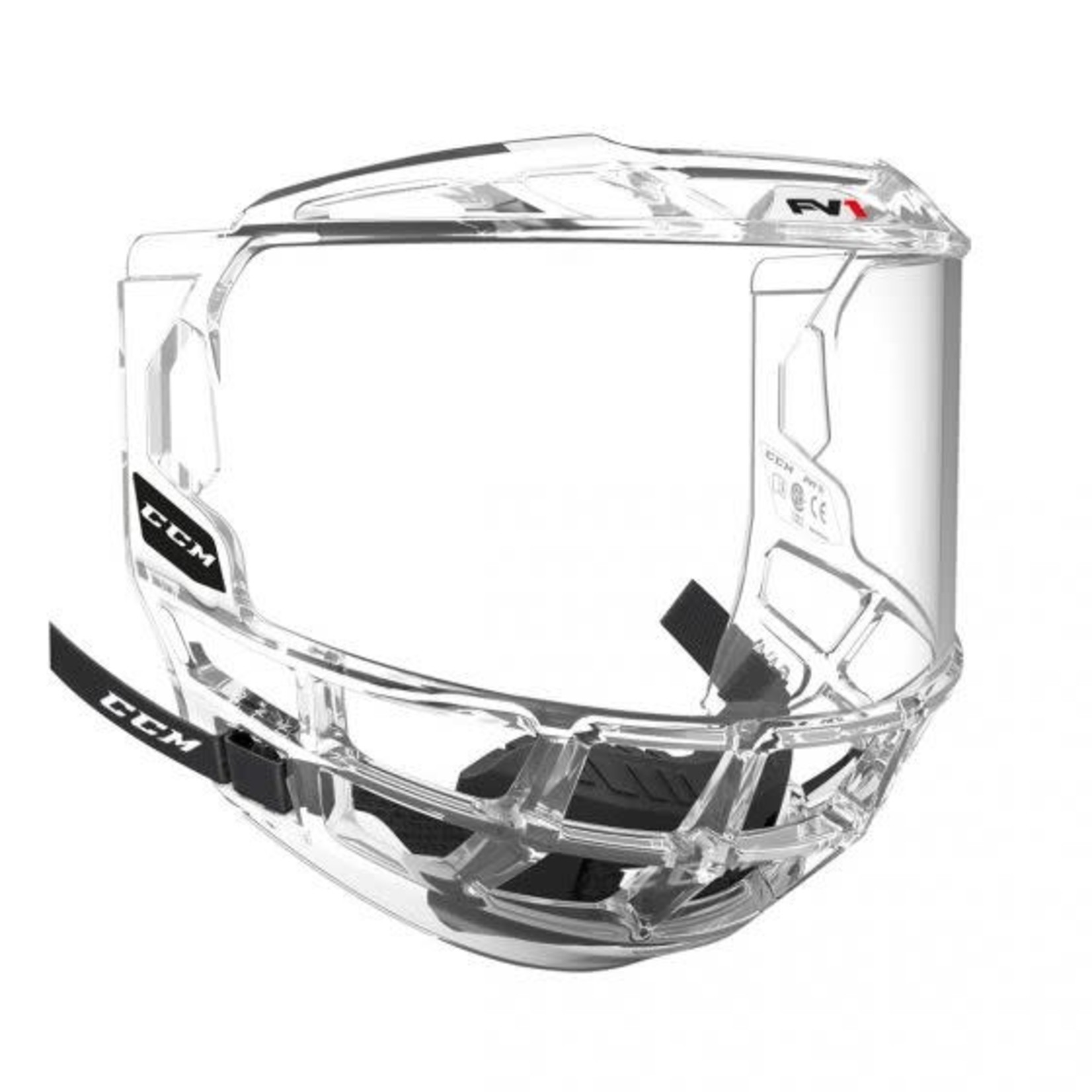CCM FMFV1 CCM HF FULL VISOR Clear JR Front Row Sports