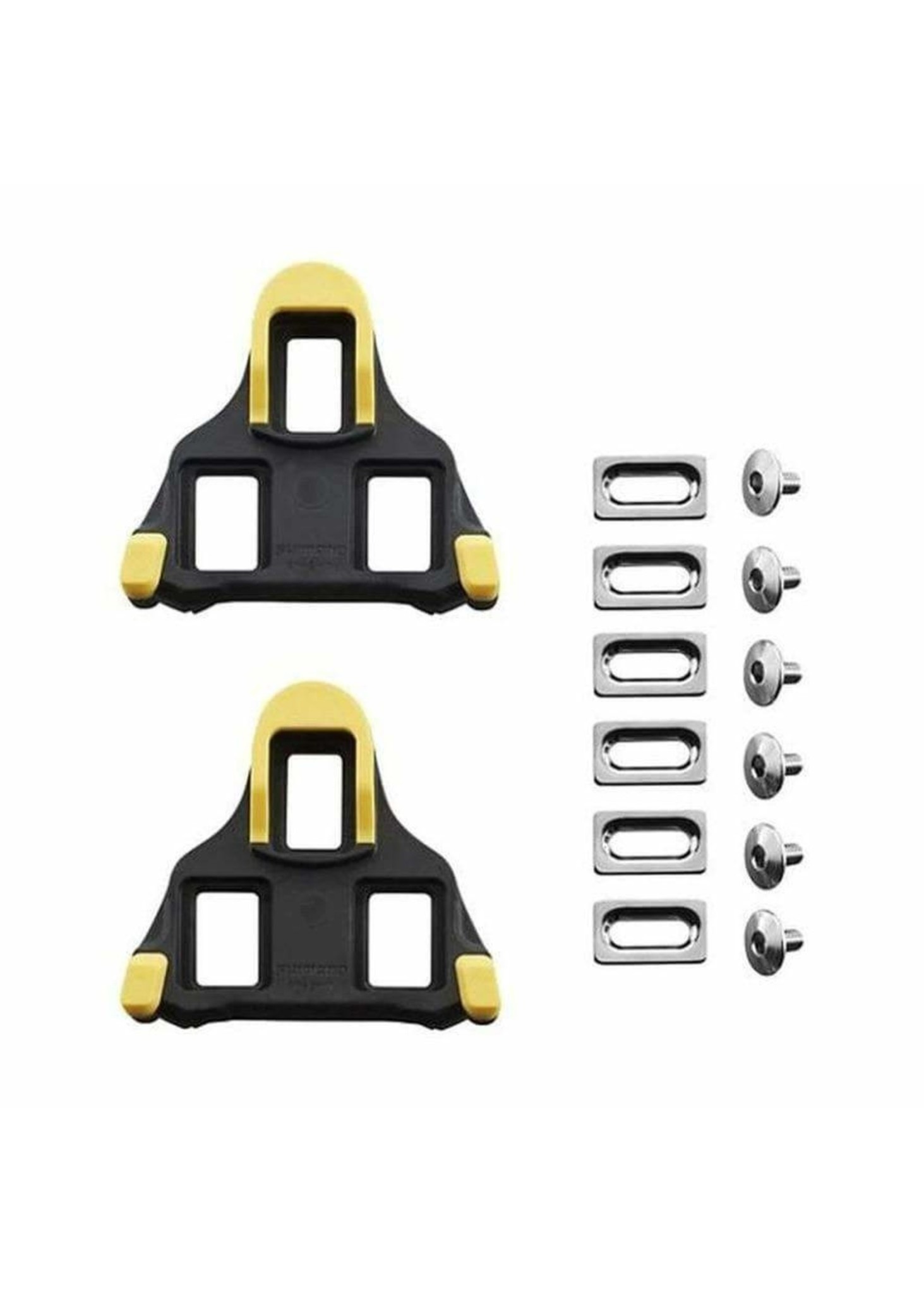 SPD SL CLEAT SET SMSH11 YELLOW 6 DEGREE PAIR (SELFALIGNING MODE