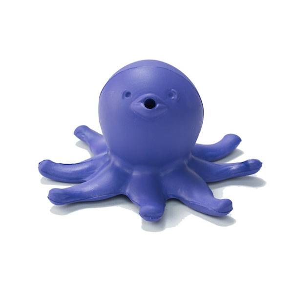 purple octopus bath toy