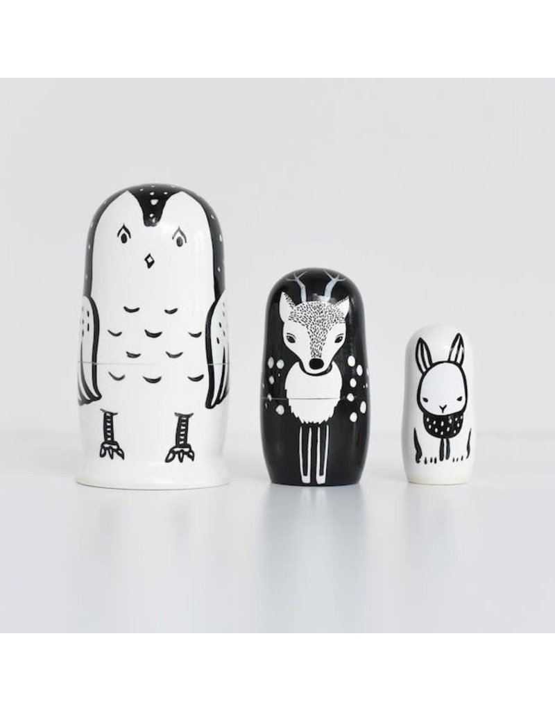 woodland russian dolls