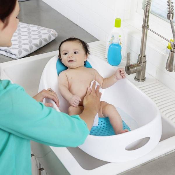 Boon Soak 3 Stage Bathtub Blue