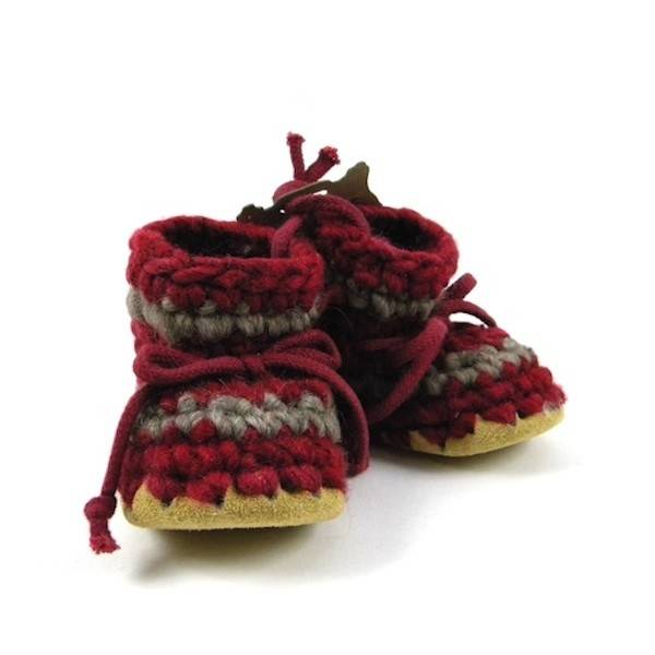 childrens red slippers