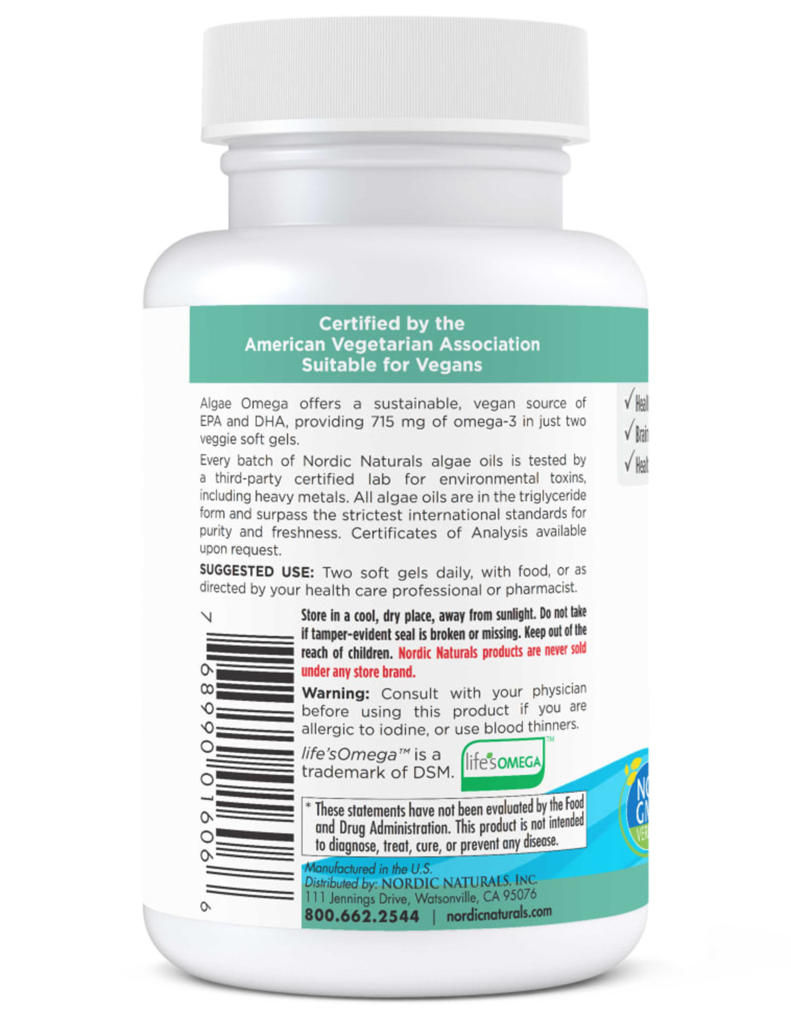 Nordic Naturals Algae Omega-Nordic Naturals