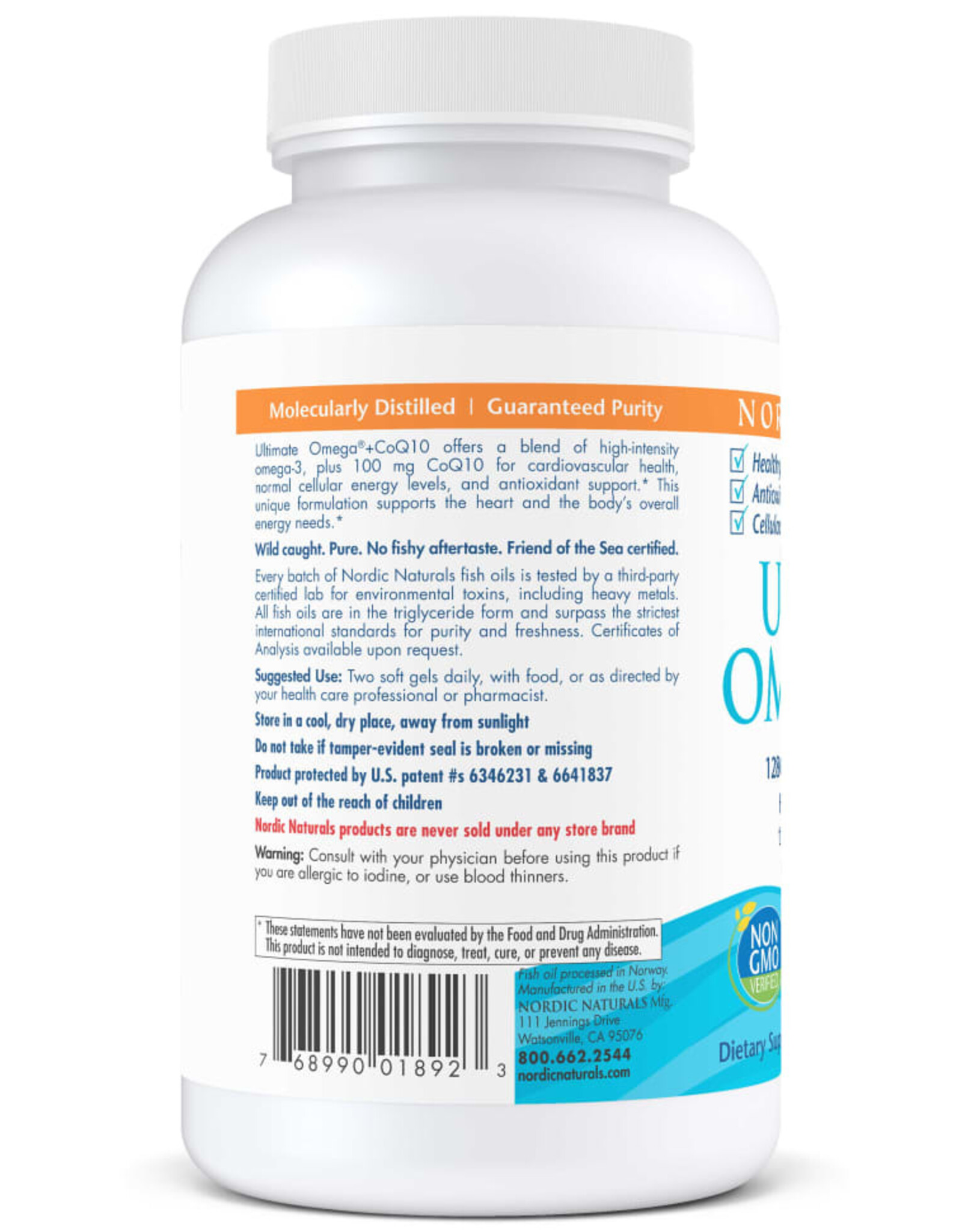 Nordic Naturals Ultimate Omega + CoQ10