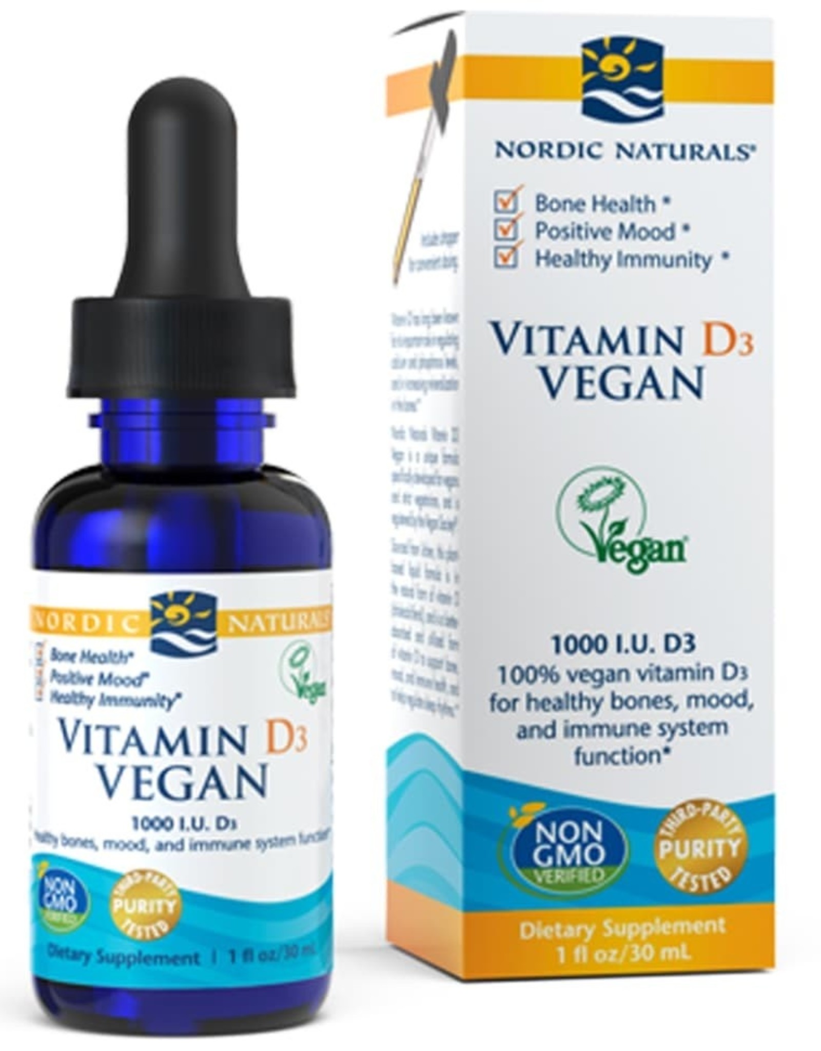 Nordic Naturals Vitamin D3 Vegan- Nordic Naturals
