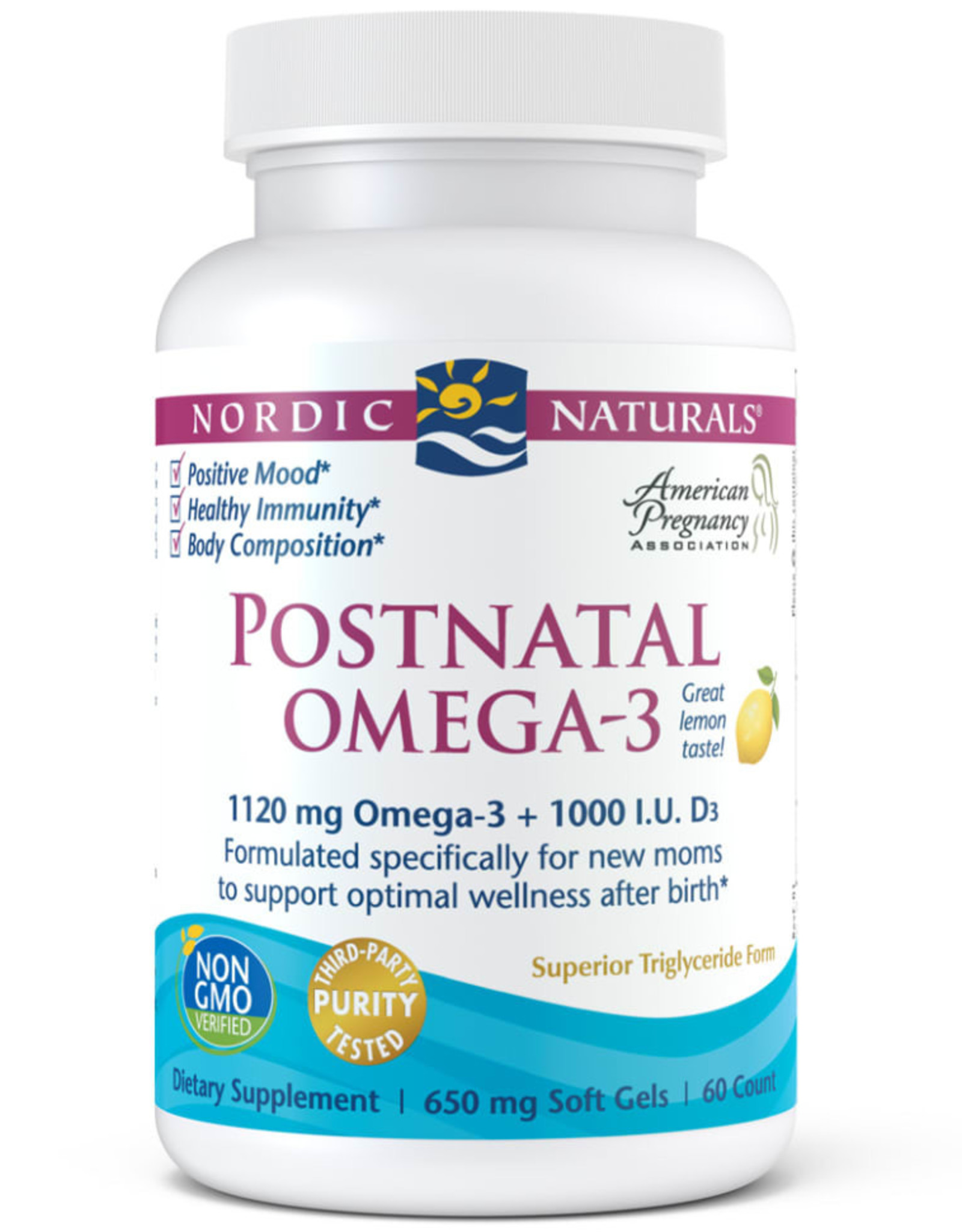 Nordic Naturals Postnatal Omega-3-Nordic Naturals