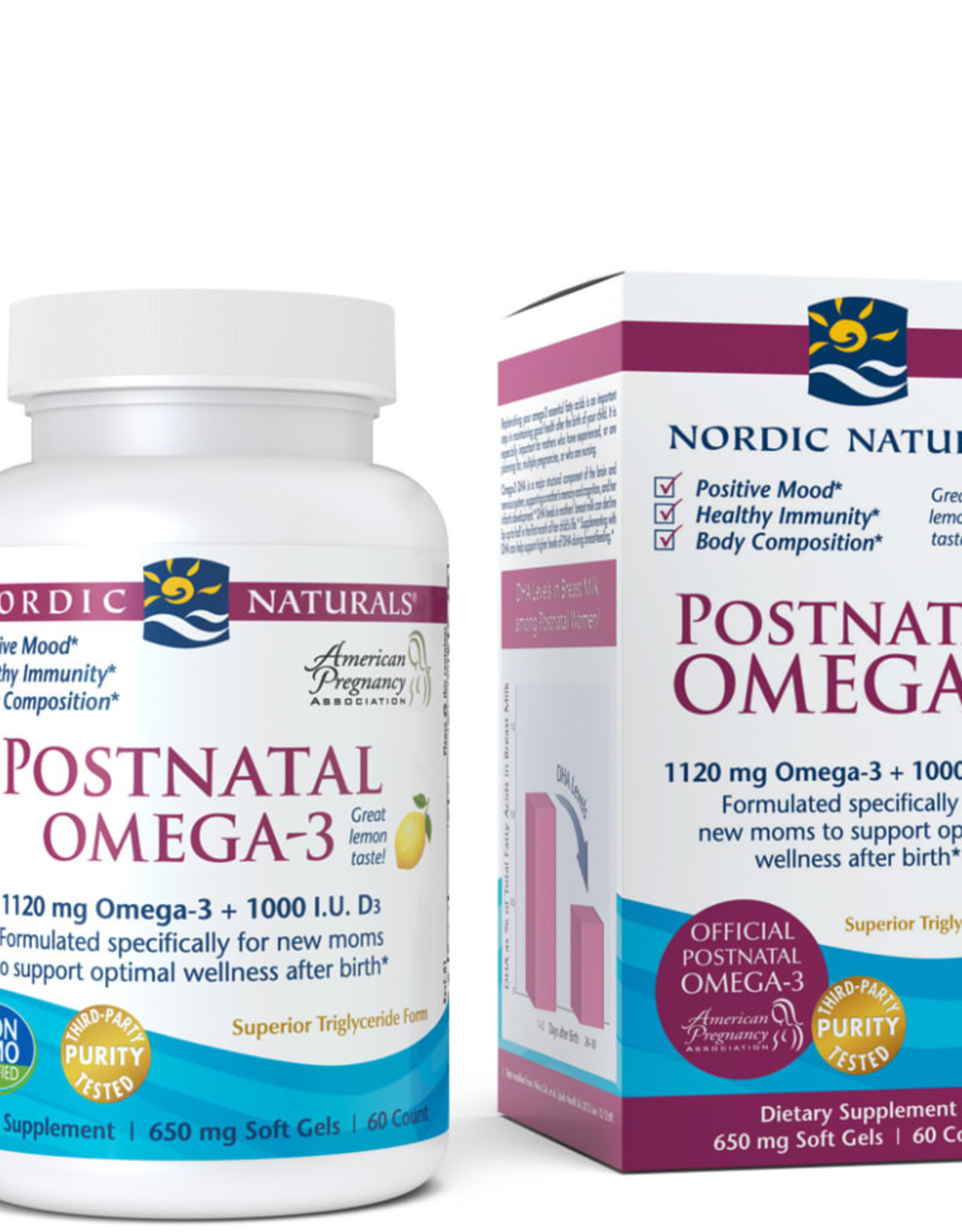 Nordic Naturals Postnatal Omega-3-Nordic Naturals