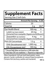 Carlson Super DHA plus Lutein- Carlson 60 soft gels
