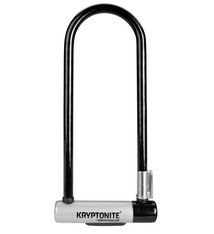 Kryptonite Lock, Kryptonite KryptoLok U-Lock - 4 x 11.5", Keyed, Black, Includes bracket