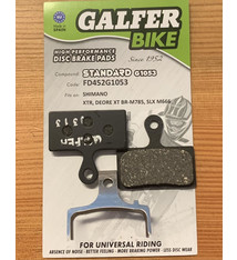 Galfer Brake pad, GALFER SHIMANO XTR (2011-18), XT (2014-), M9020/8100/988/985/980/785/675 STANDARD