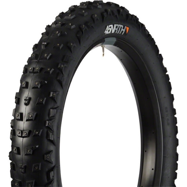 45NRTH Fat Tire, 45N Wrathchild Studded 26 X 4.6 120 tpi 224 XL concave studs