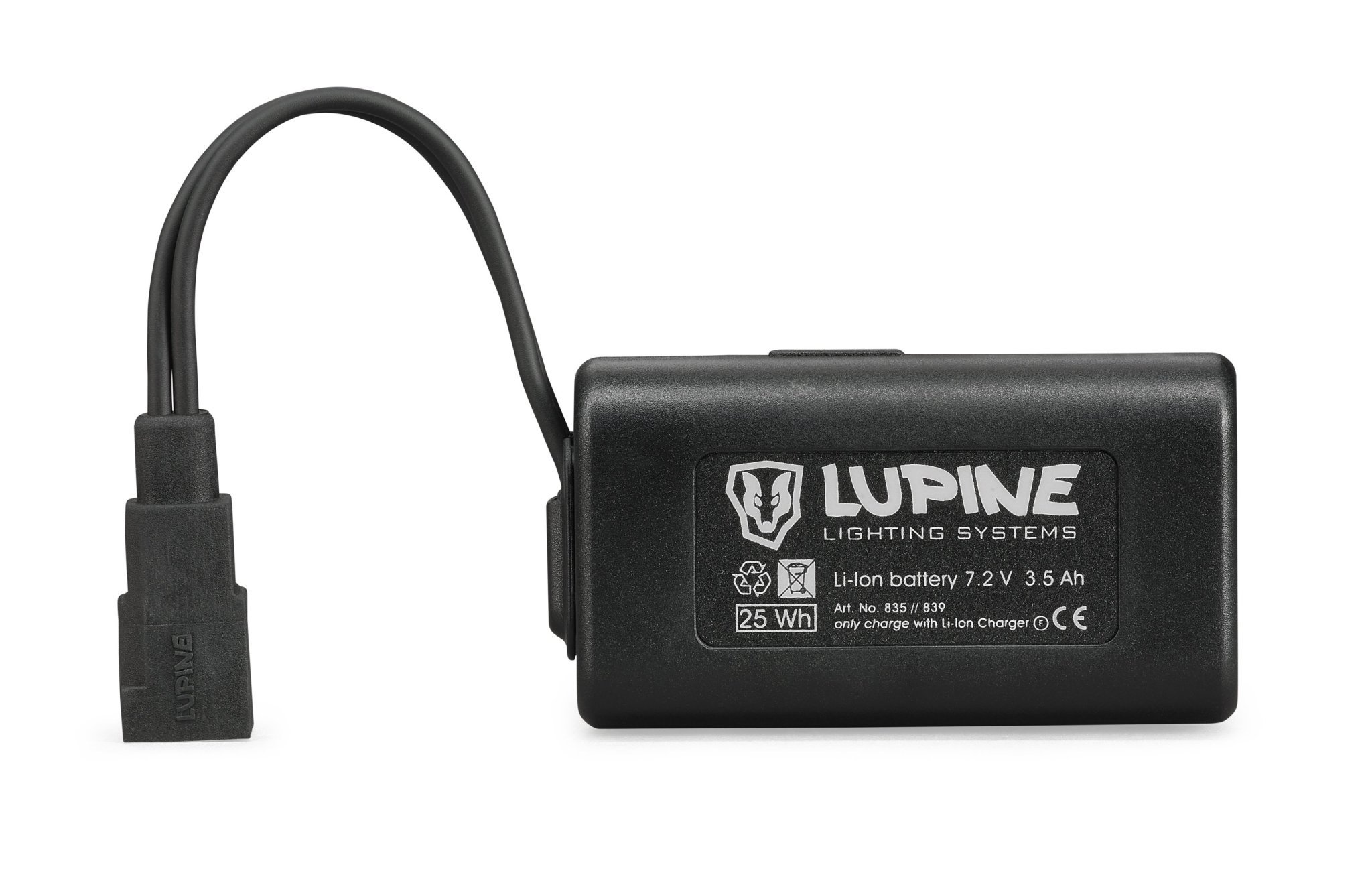 Battery, Lupine 3.5 Ah  Battery fastclick