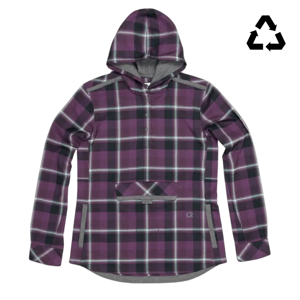 Flannel, Club Ride, Pop Over, Women's